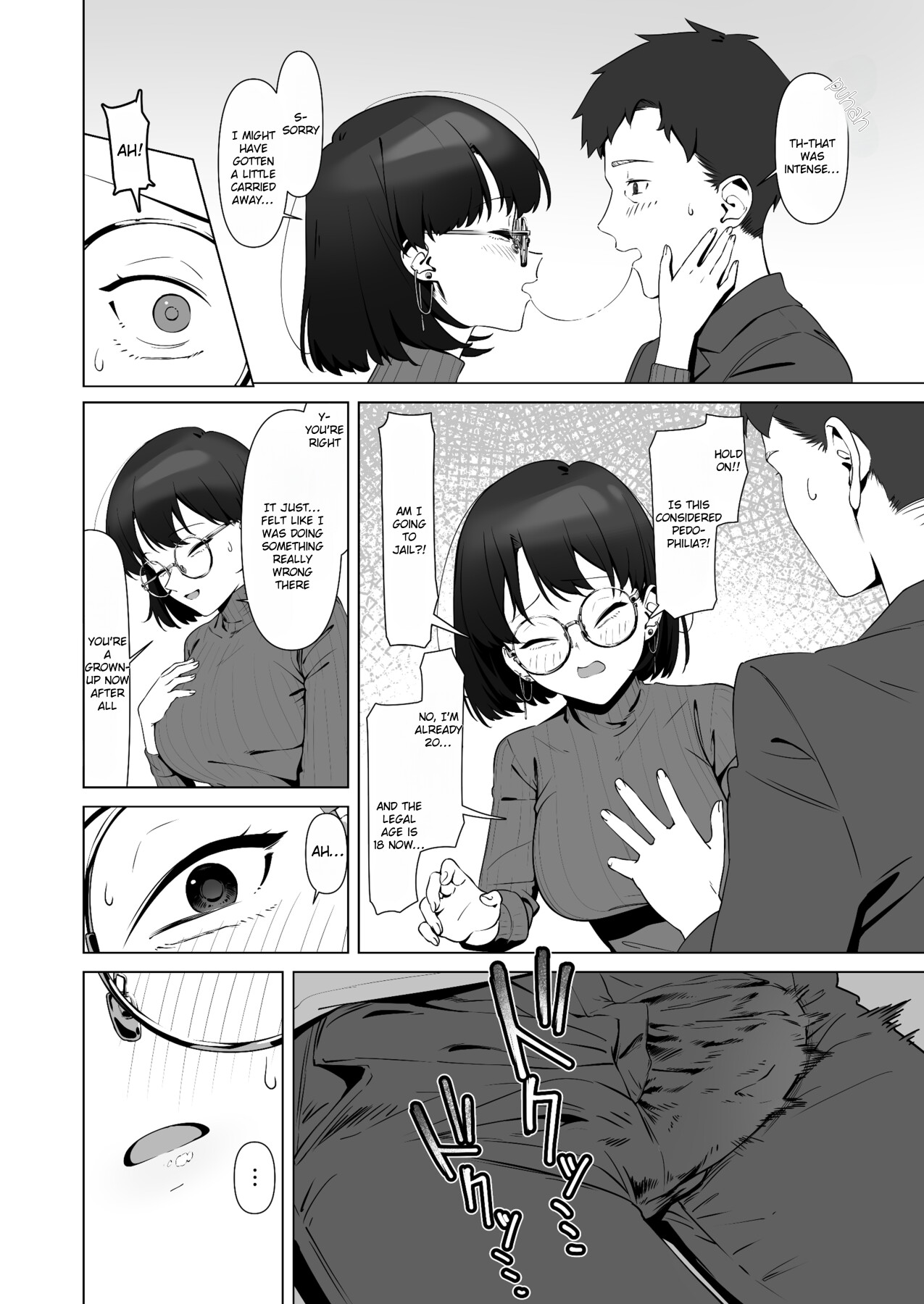 Hentai Manga Comic-My first sexual experience was with the boss of the cafe I'd been going to for 16 years-Read-17